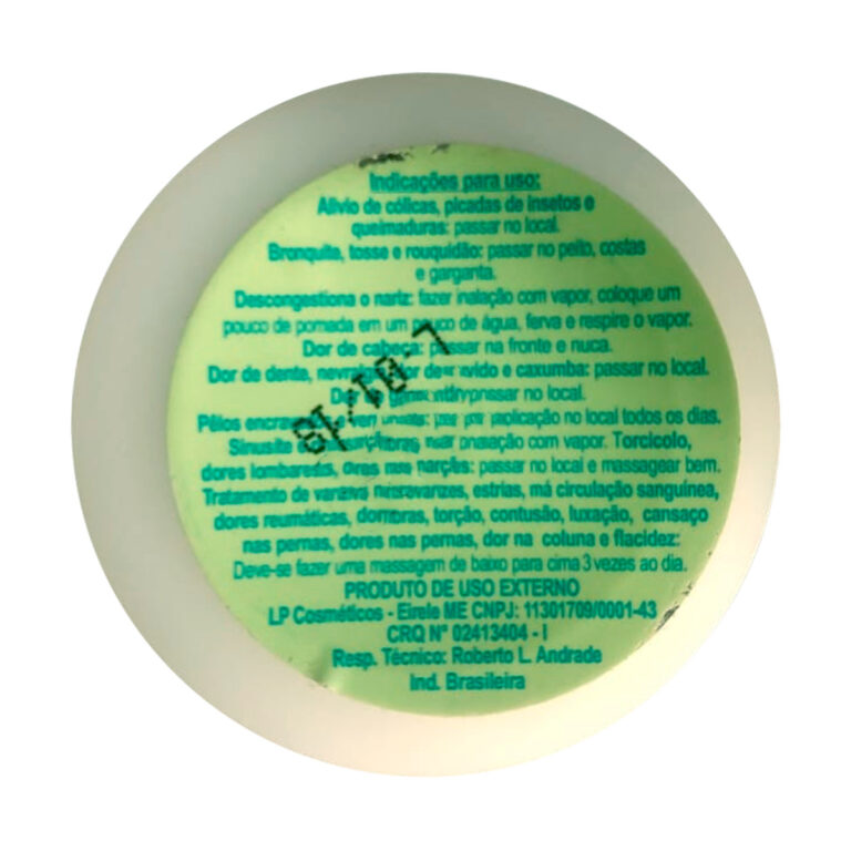 Pomada Massageadora Alívio Naturela Shop distribuidora de produtos naturais