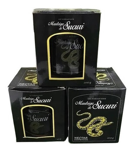Gel Manteiga de Sucuri Naturela Shop distribuidora de produtos naturais