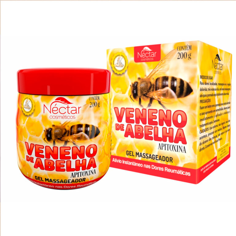 Gel Veneno de Abelha Naturela Shop distribuidora de produtos naturais