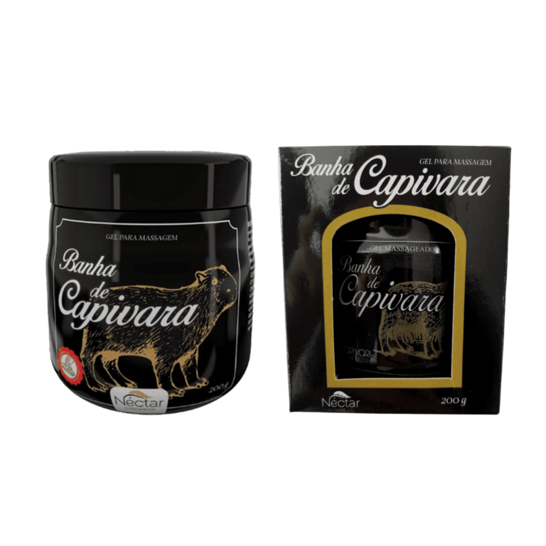 Gel Banha de Capivara Naturela Shop distribuidora de produtos naturais