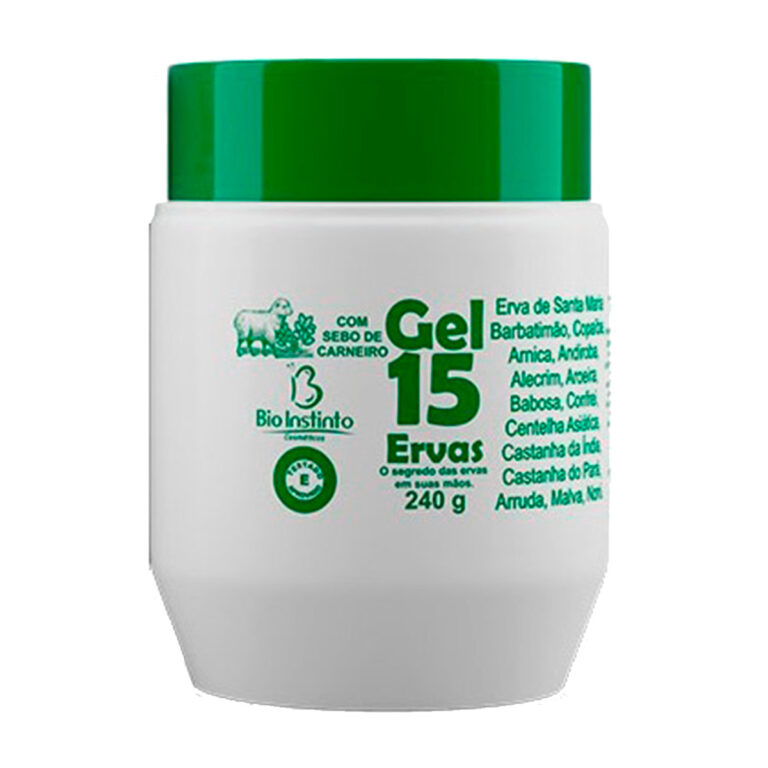 Gel 15 Ervas Naturela Shop distribuidora de produtos naturais