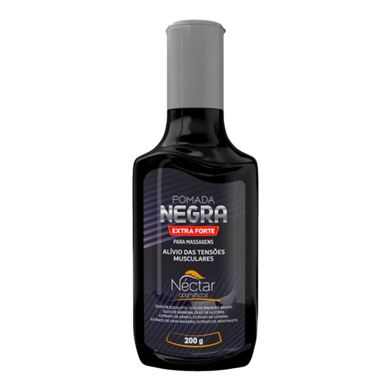 Pomada Negra Extra Forte Naturela Shop distribuidora de produtos naturais