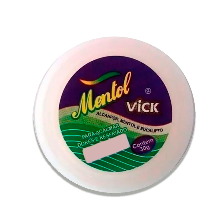 Pomada Vick Mentol Naturela Shop distribuidora de produtos naturais