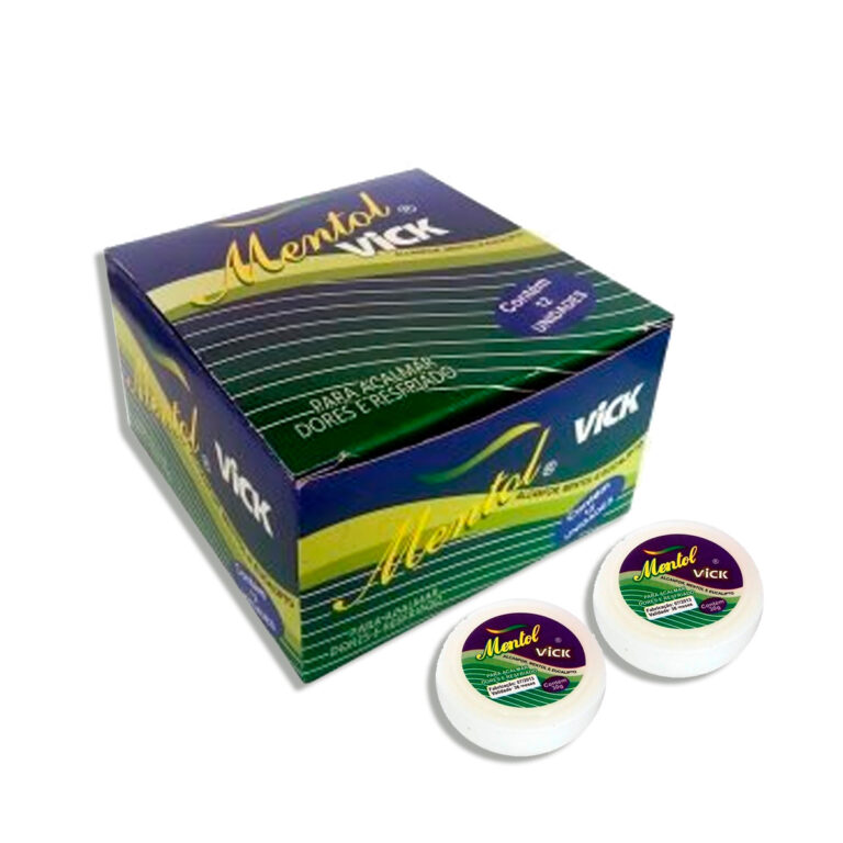 Pomada Vick Mentol Naturela Shop distribuidora de produtos naturais