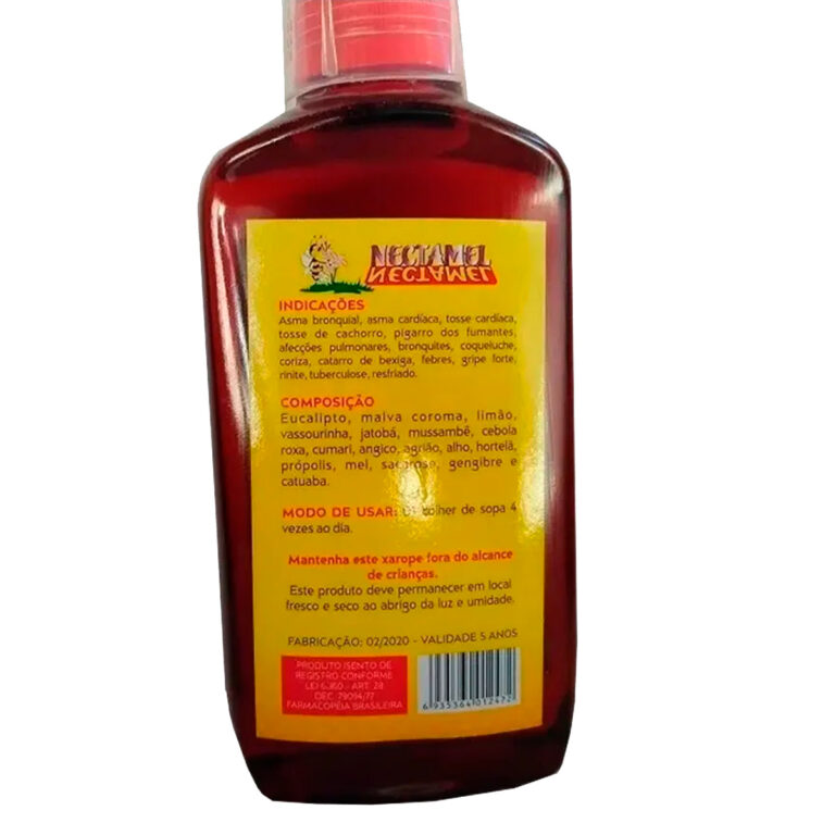 Xarope Saude do Pulmão Naturela Shop distribuidora de produtos naturais