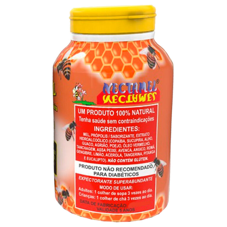 Xarope Antigripal Mel e Agriao Naturela Shop distribuidora de produtos naturais