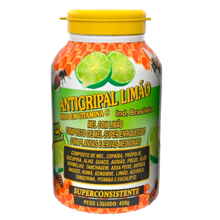 Xarope Antigripal Limao Naturela Shop distribuidora de produtos naturais