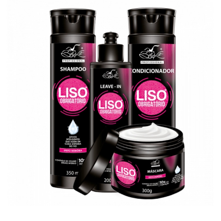 Kit Capilar Liso Obrigatório Belkit Naturela Shop distribuidora de produtos naturais
