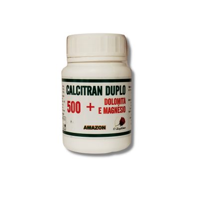 Calcitran Duplo + Dolomita e Magnésio Amazon Capsulas Naturela Shop distribuidora de produtos naturais