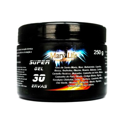 Super Gel 30 Ervas Naturela Shop distribuidora de produtos naturais