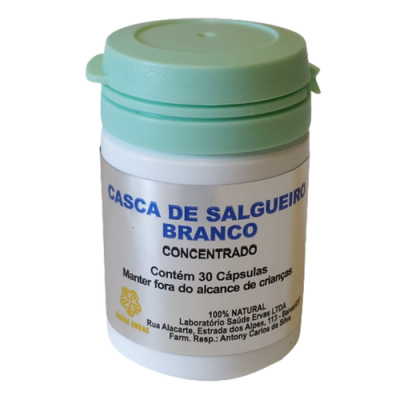 Casca de Salgueiro-Branco Amazon Capsulas Naturela Shop distribuidora de produtos naturais